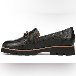 Vionic Black Leather Loafers
